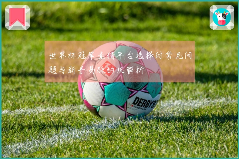 世界杯冠军竞猜平台选择时常见问题与新手易踩的坑解析